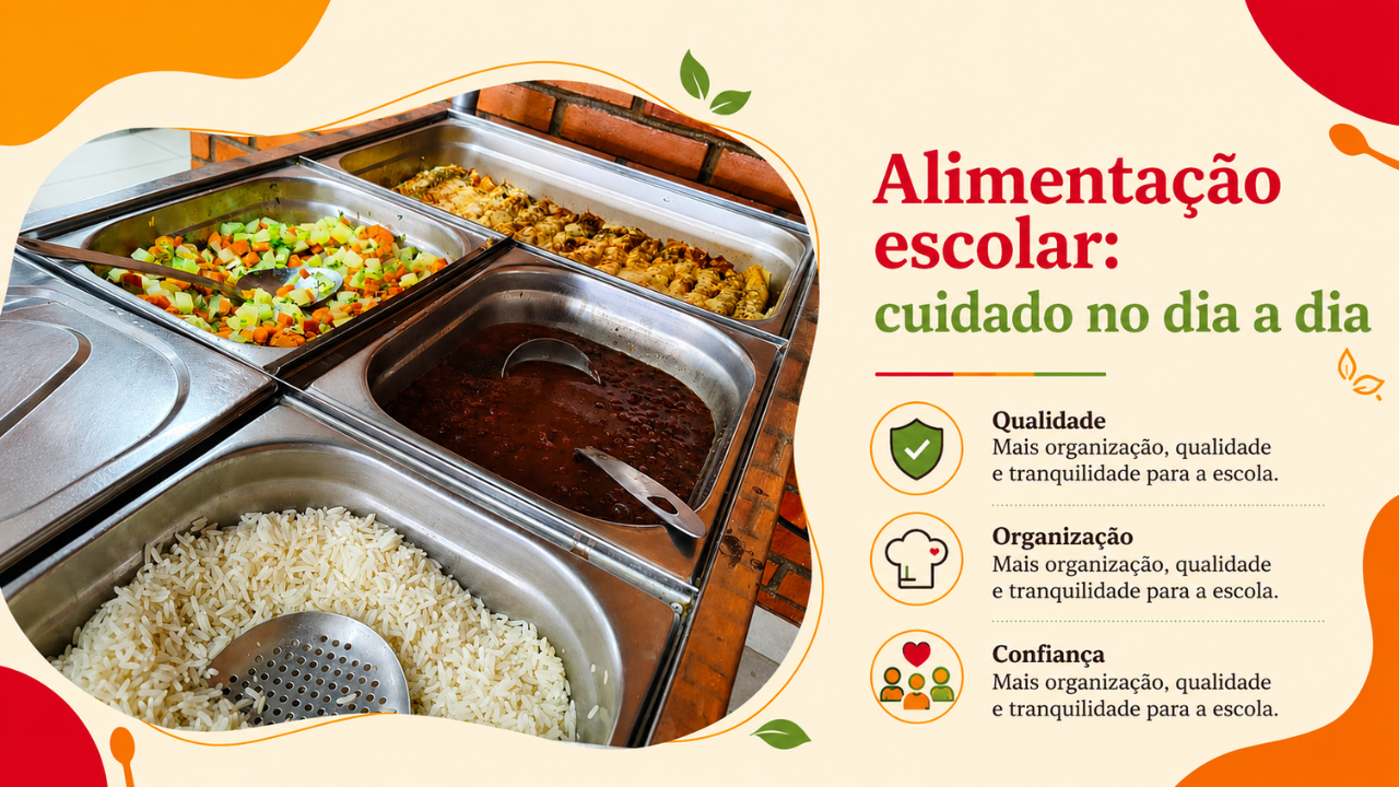 Alimentação escolar: como escolher a melhor solução